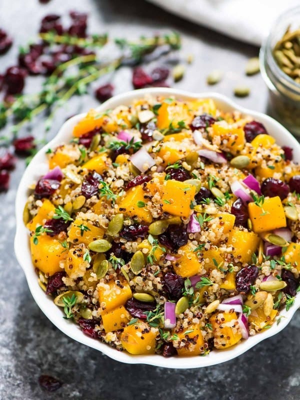 Butternut Squash Quinoa Salad from Well Plated - Wisconsin Whisk