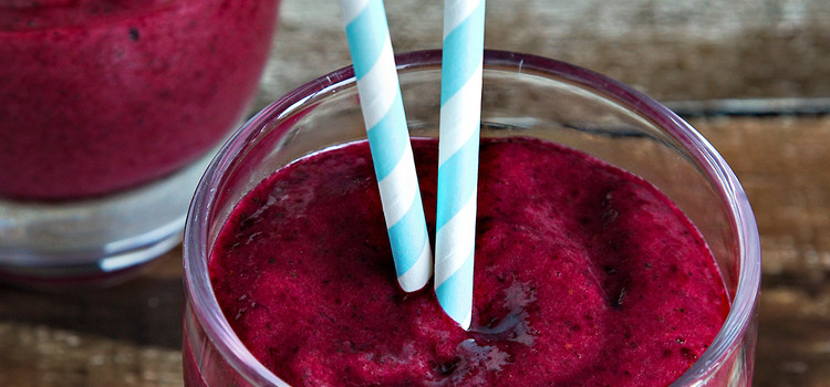 Ruby Red Smoothie from Not Starving Yet