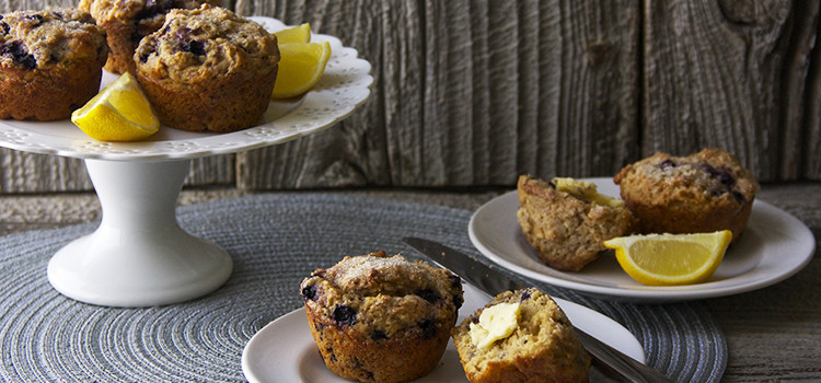 Blueberry Lemon Muffins by The Simple Foodie
