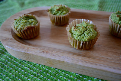 Banana Spinach Muffins from Yummy Sprout