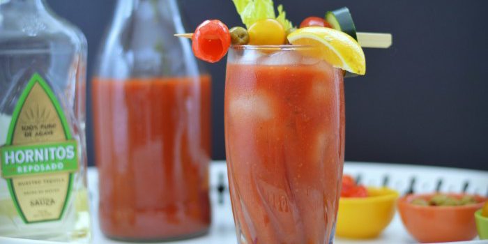 Homemade Bloody Mary Mix from Five Sense Palate