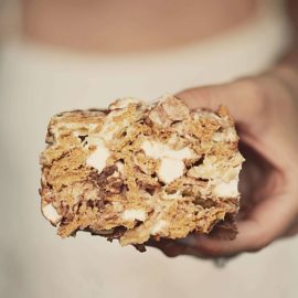 Sweet & Salty S’Mores Bar Recipe from Show Me The Yummy
