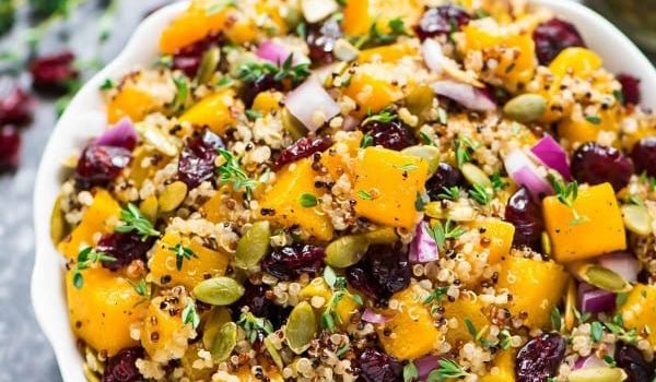 Butternut Squash Quinoa Salad from Well Plated