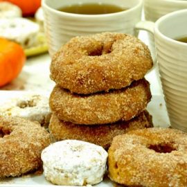 Baked Pumpkin Donuts from Platter Talk